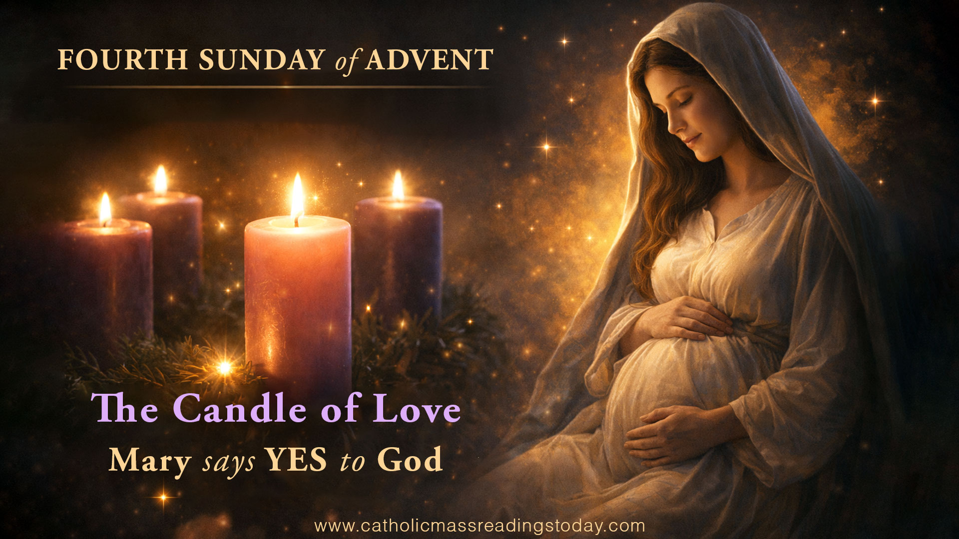 Fourth Sunday of Advent - The Candle of Love