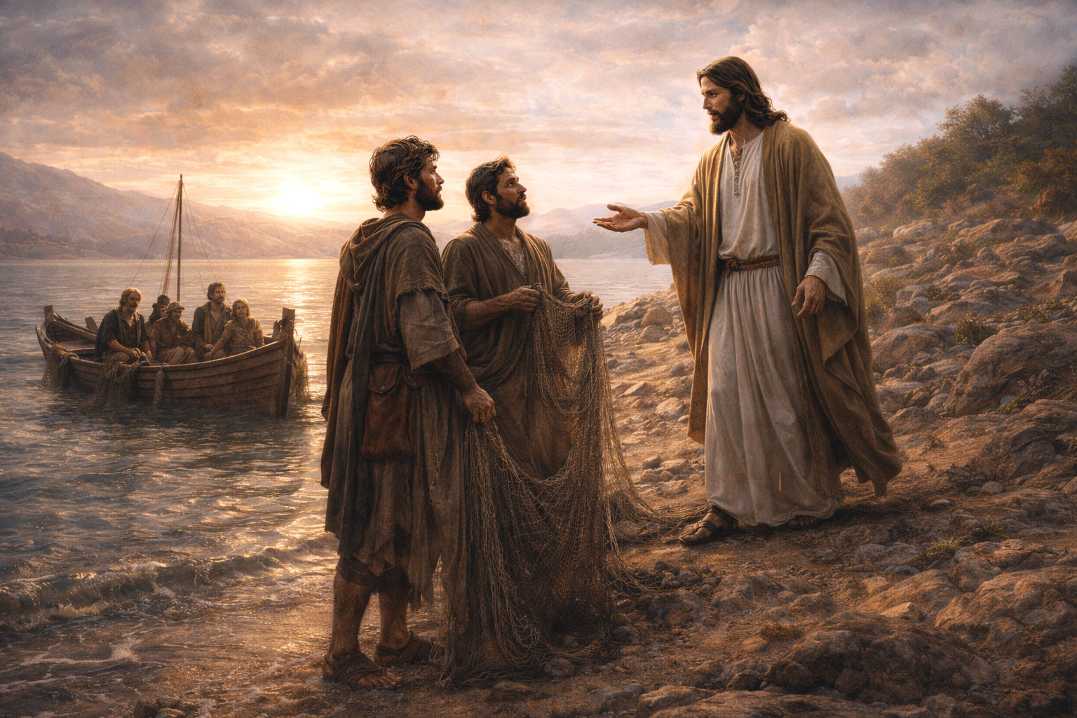 Gospel reading according to Matthew 4: 12 - 23