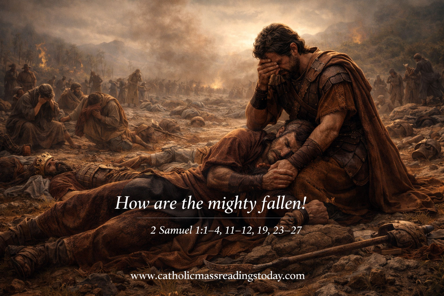 Reflection on 2 Samuel 1:1–4, 11–12, 19, 23–27