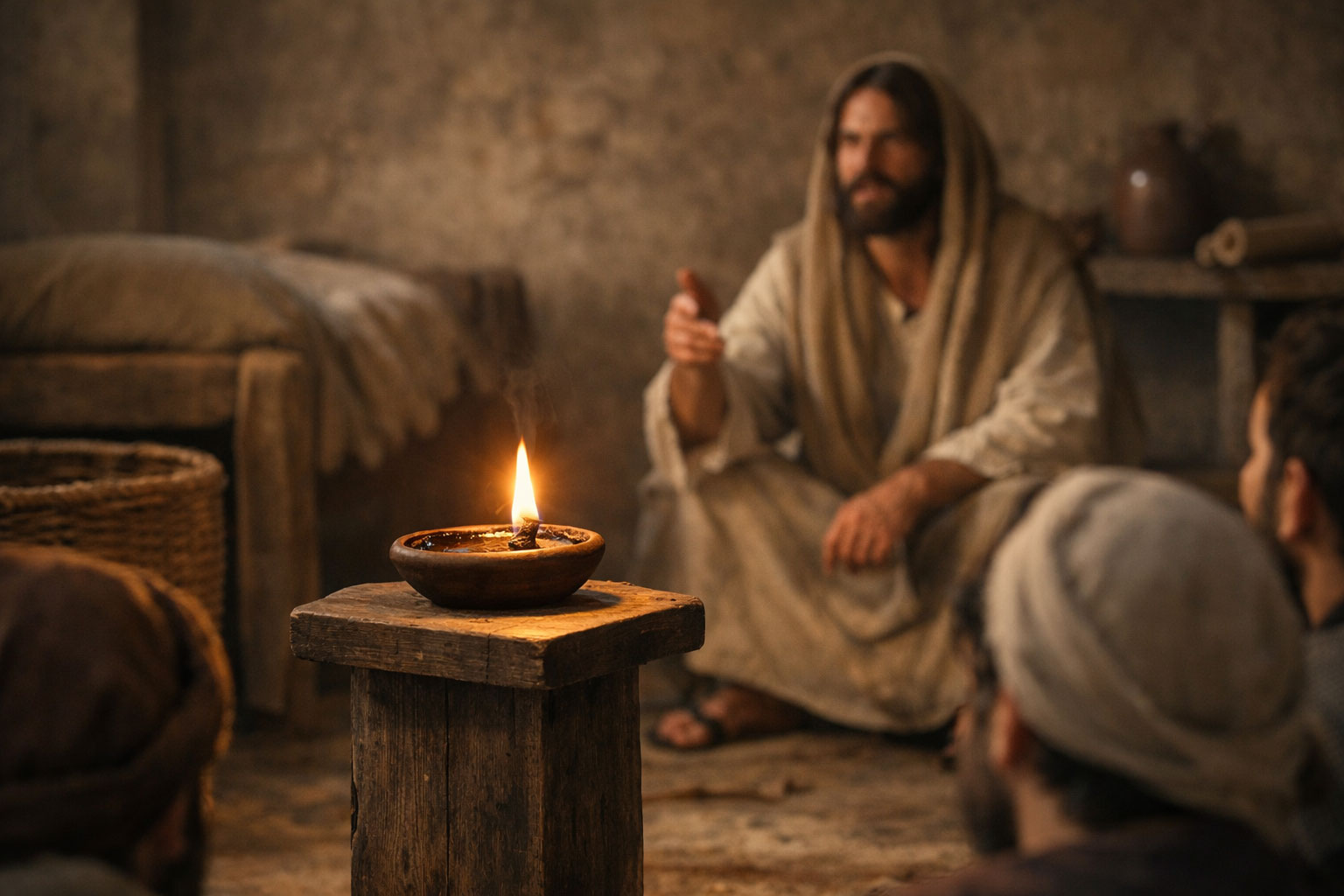 A reading from the holy Gospel according to Mark (MARK 4: 21 - 25)