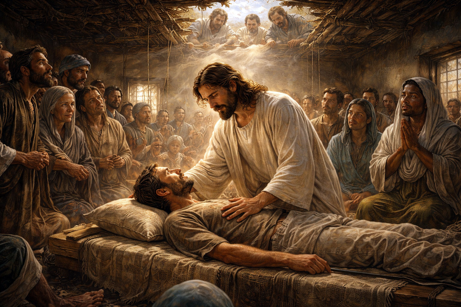 A reading from the holy Gospel according to Mark (MARK 2: 1 - 12)