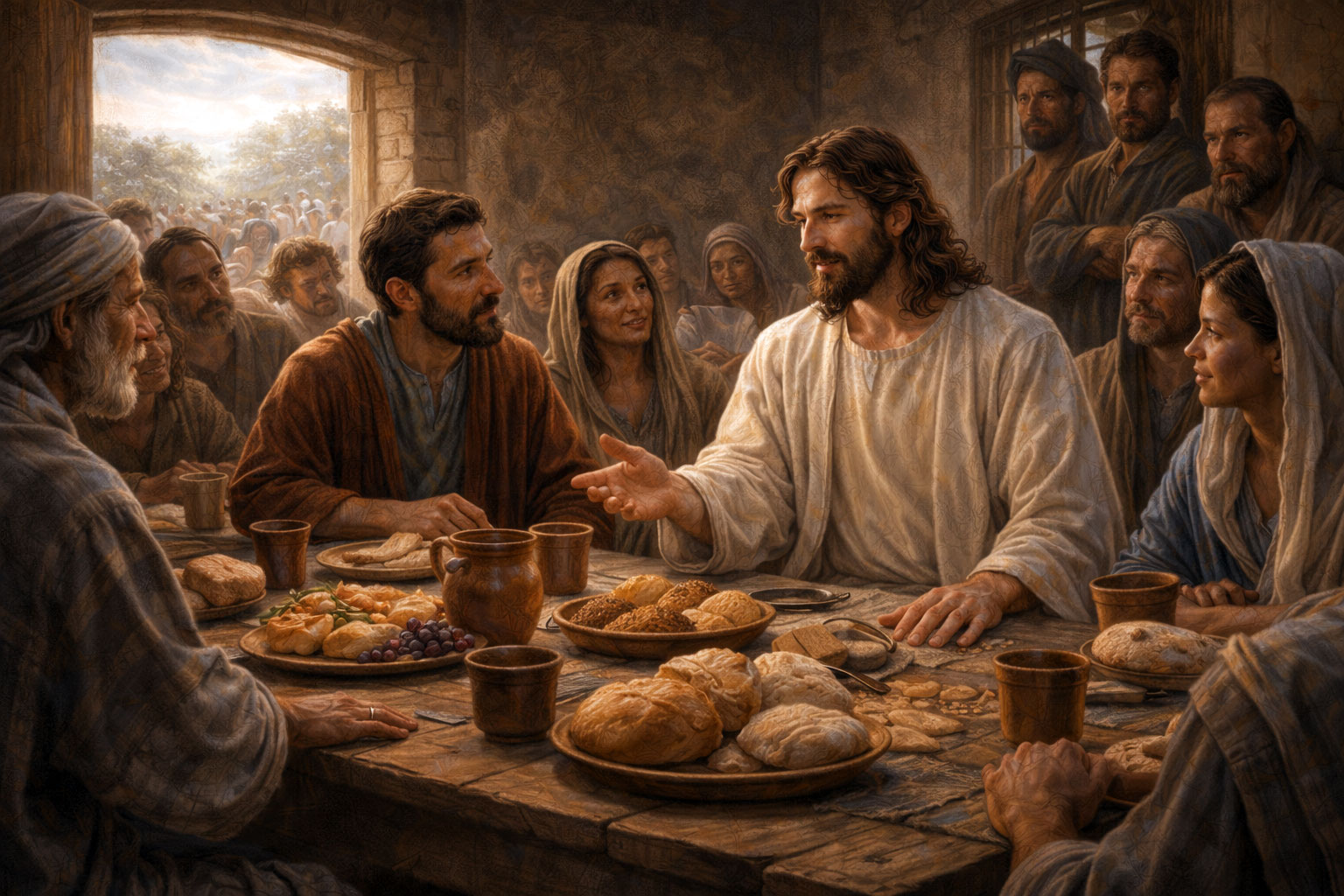 A reading from the holy Gospel according to Mark (MARK 2: 13 - 17)