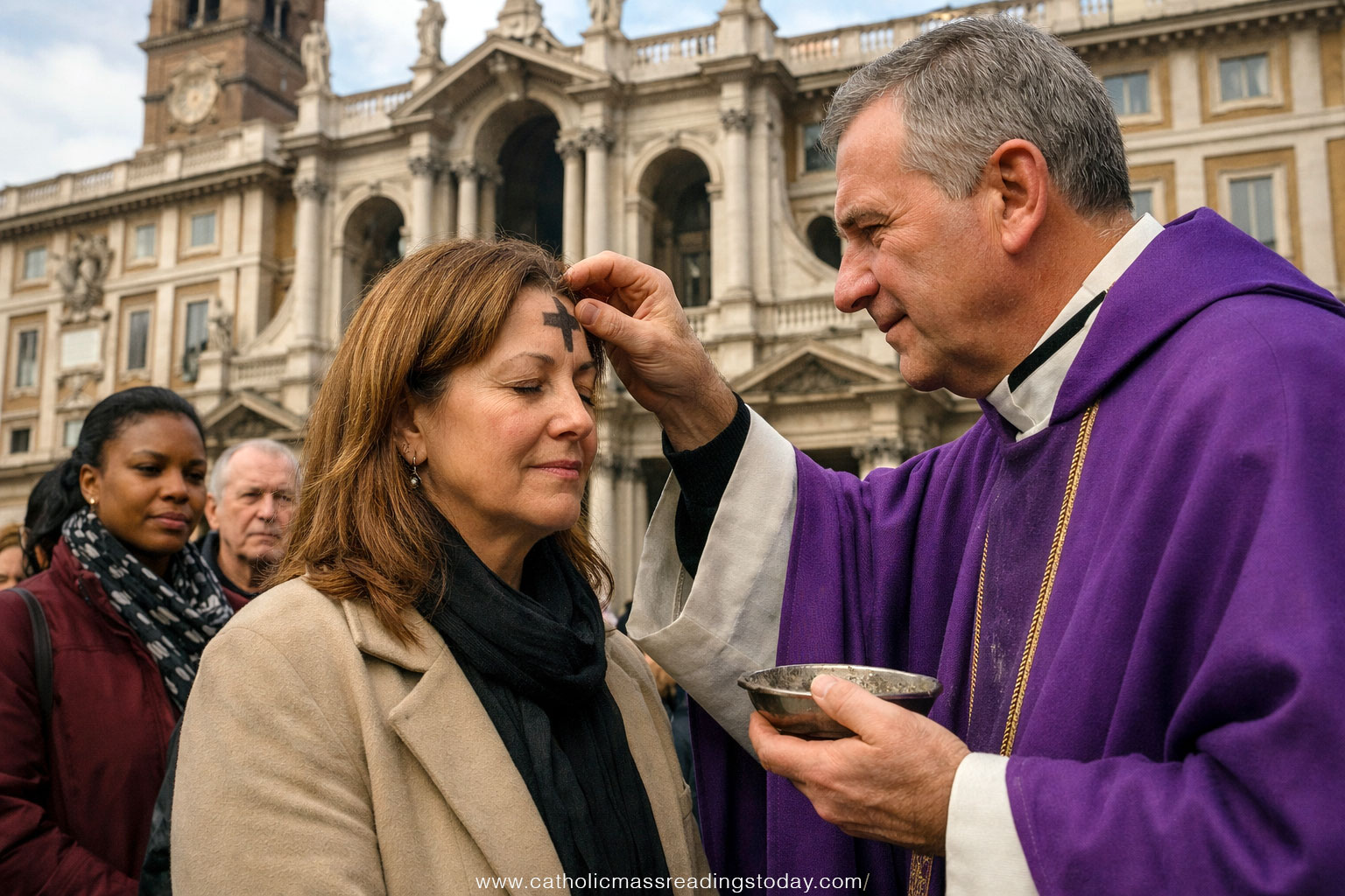 Ash Wednesday 2026 - Catholic mass readings and reflections 18th February 2026 Matthew 6: 1 - 6, 16 - 18