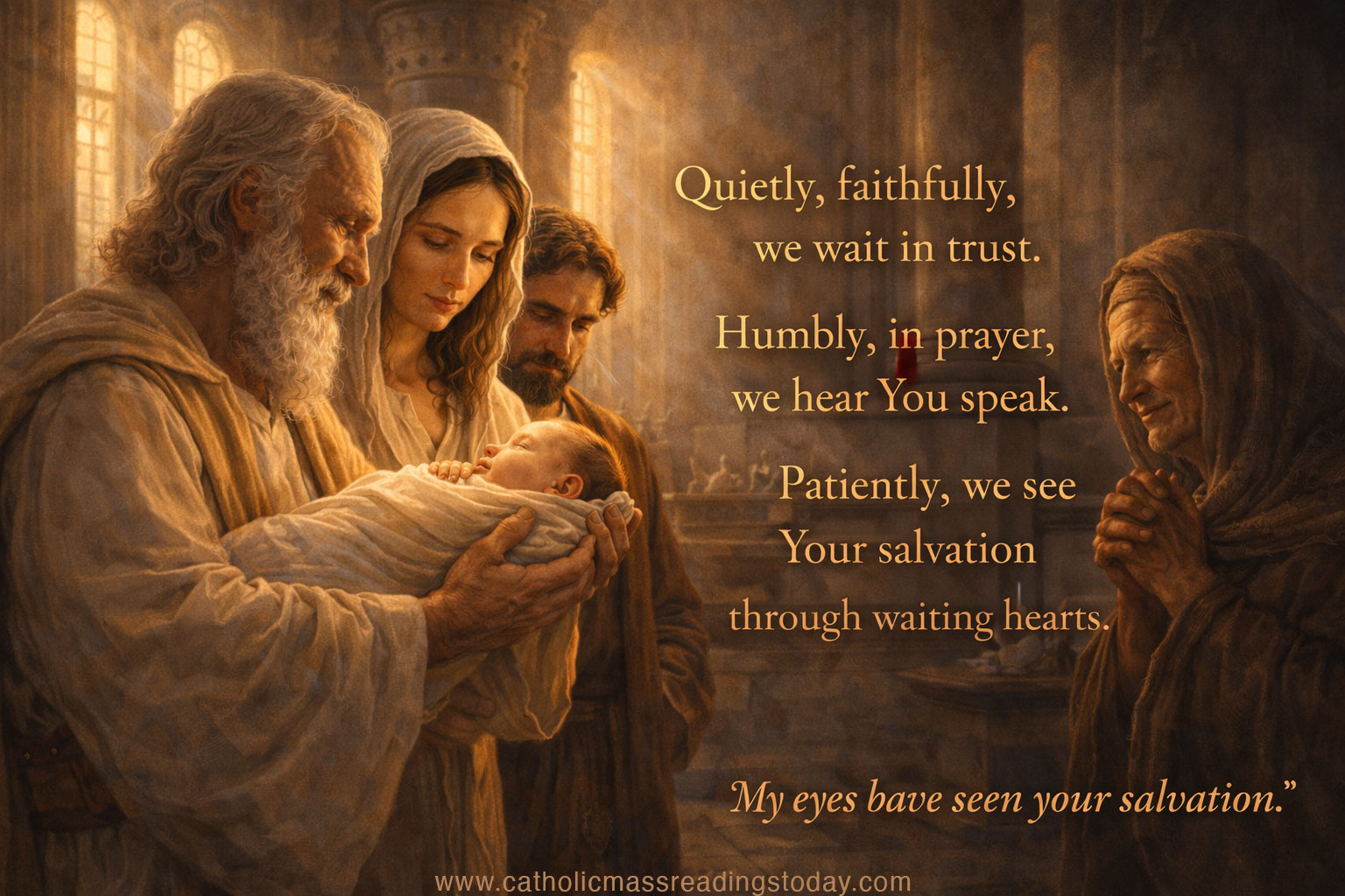 Gospel Reflection Luke 2:22-40