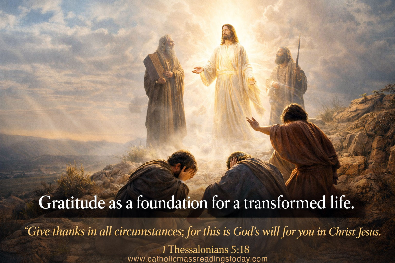 Gospel Reflection on Matthew 17:1-9