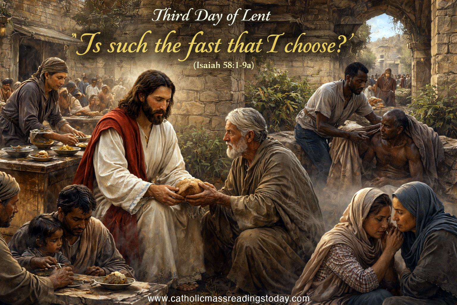 Third Day of Lent Reflection “Is such the fast that I choose?” (Isaiah 58:1–9a)