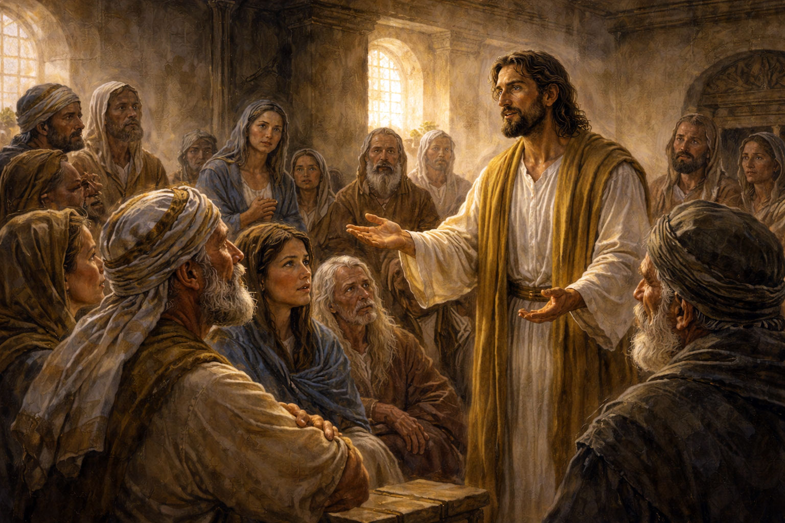 A reading from the holy Gospel according to Mark (MARK 6: 1 - 6)