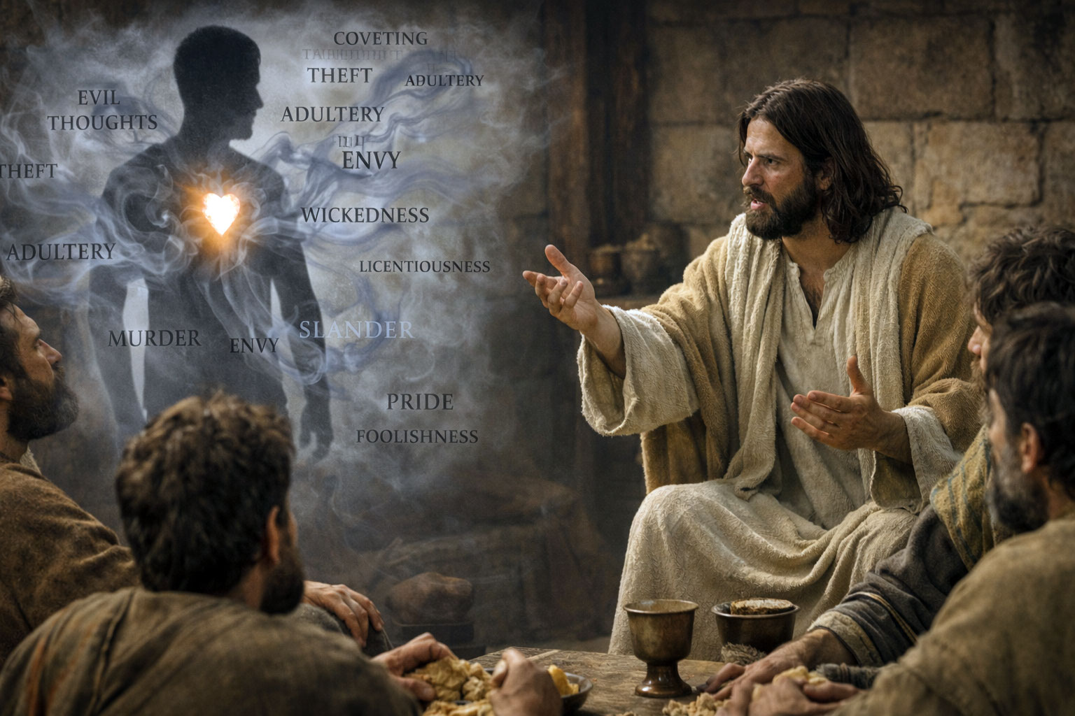 A reading from the holy Gospel according to Mark (MARK 7: 14 - 23)