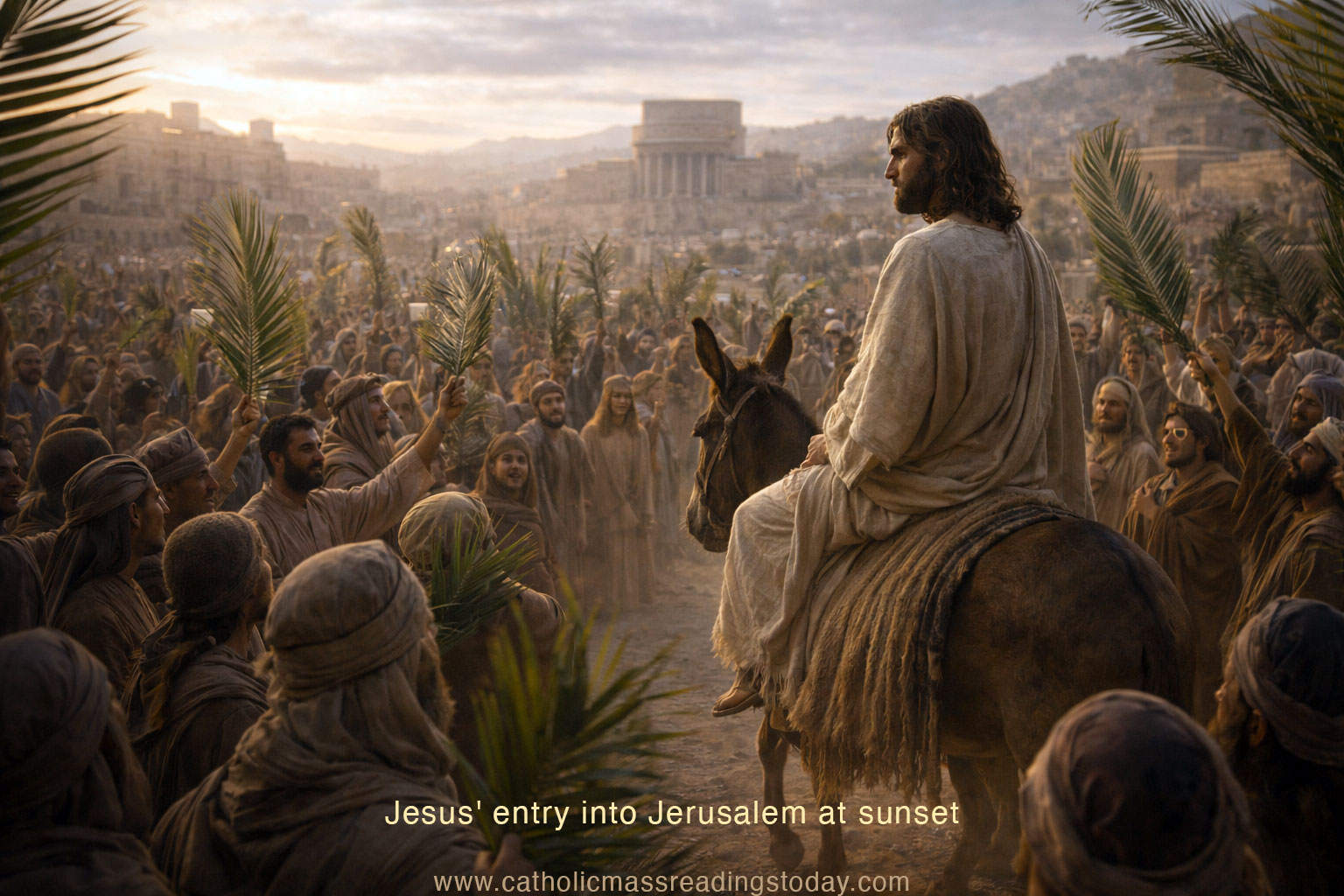 Catholic Mass Readings for PALM SUNDAY