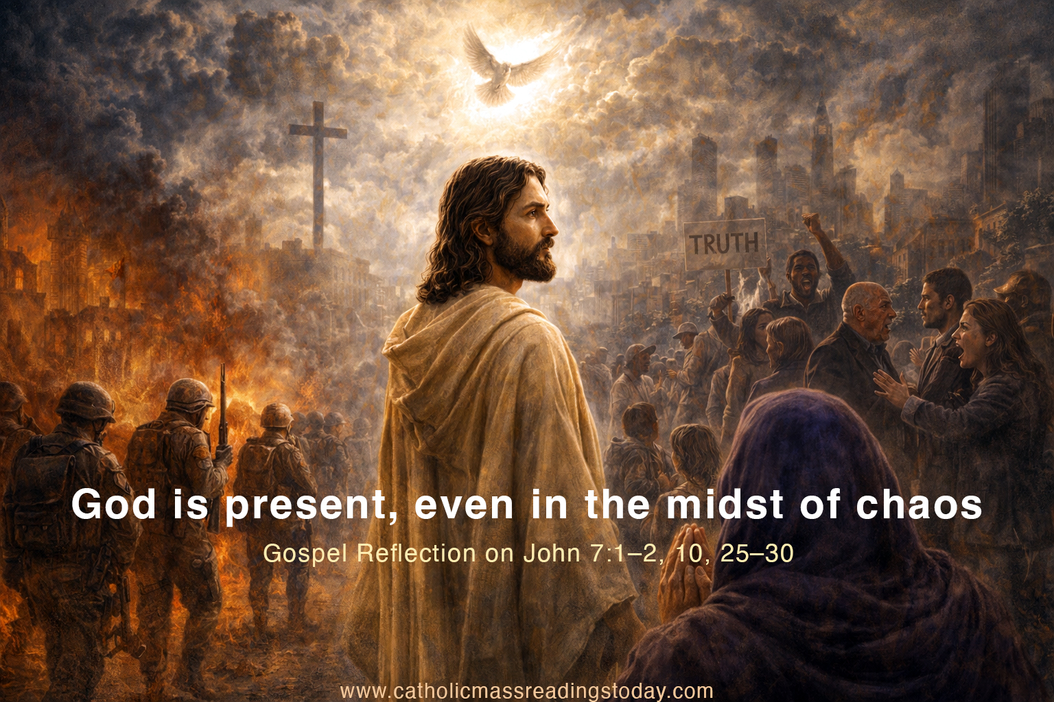 Gospel Reflection on John 7:1–2, 10, 25–30