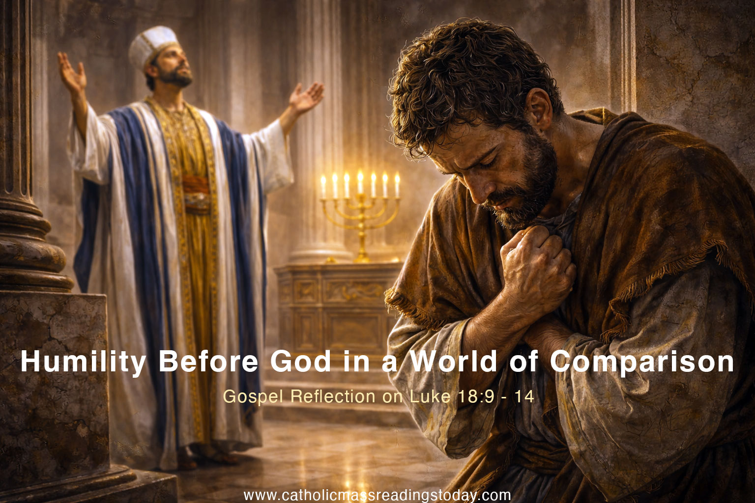 Gospel Reflection on Luke 18:9 - 14