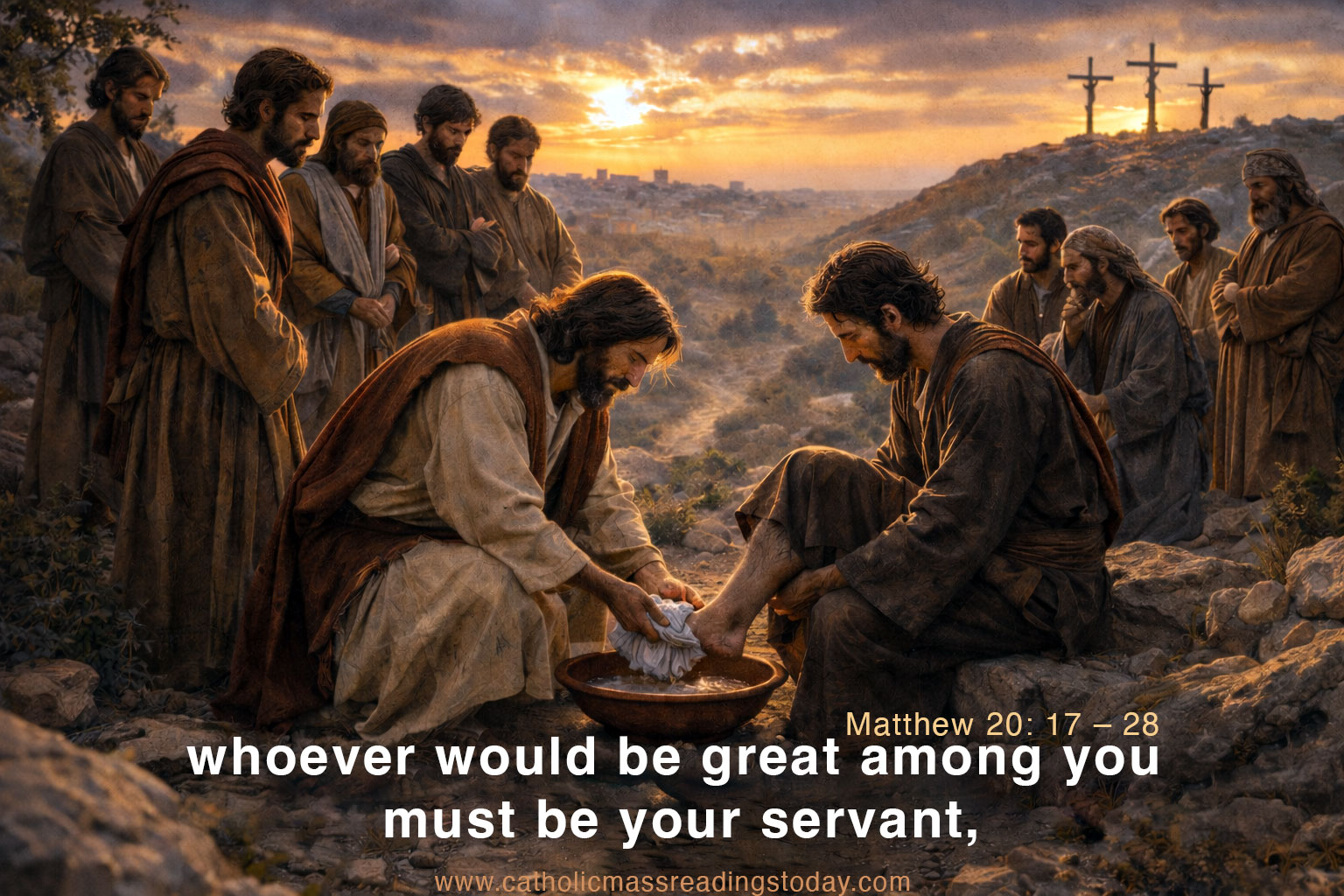 Gospel Reflection on Matthew 20:17–28