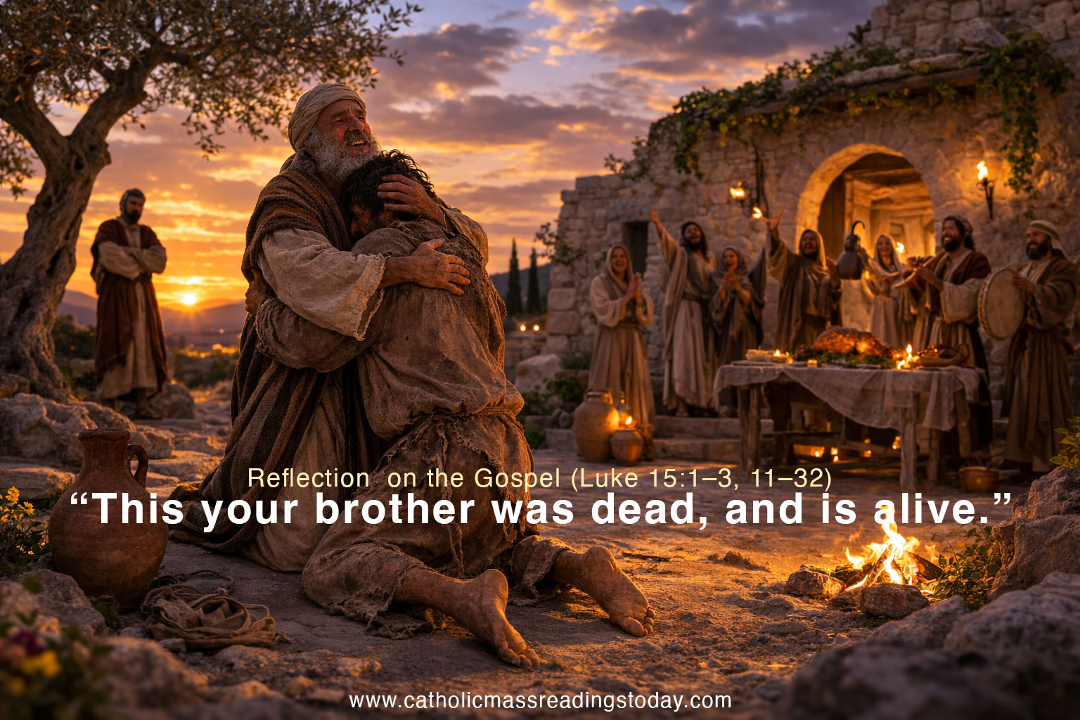 Reflection on the Gospel (Luke 15:1–3, 11–32)