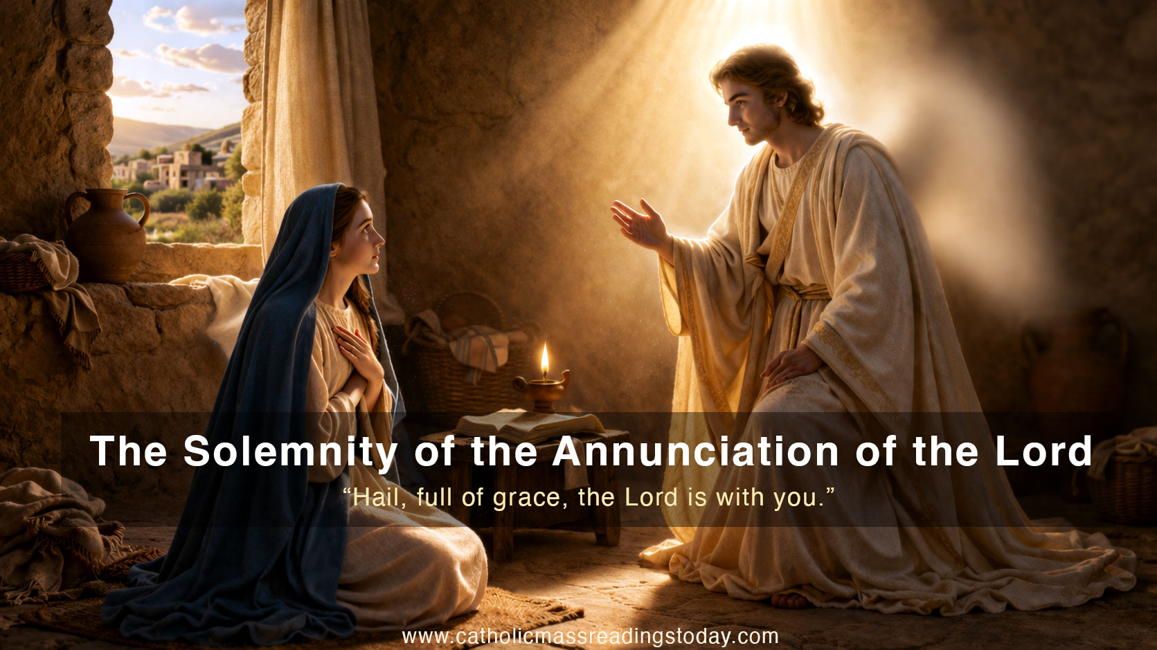 The Solemnity of the Annunciation of the Lord