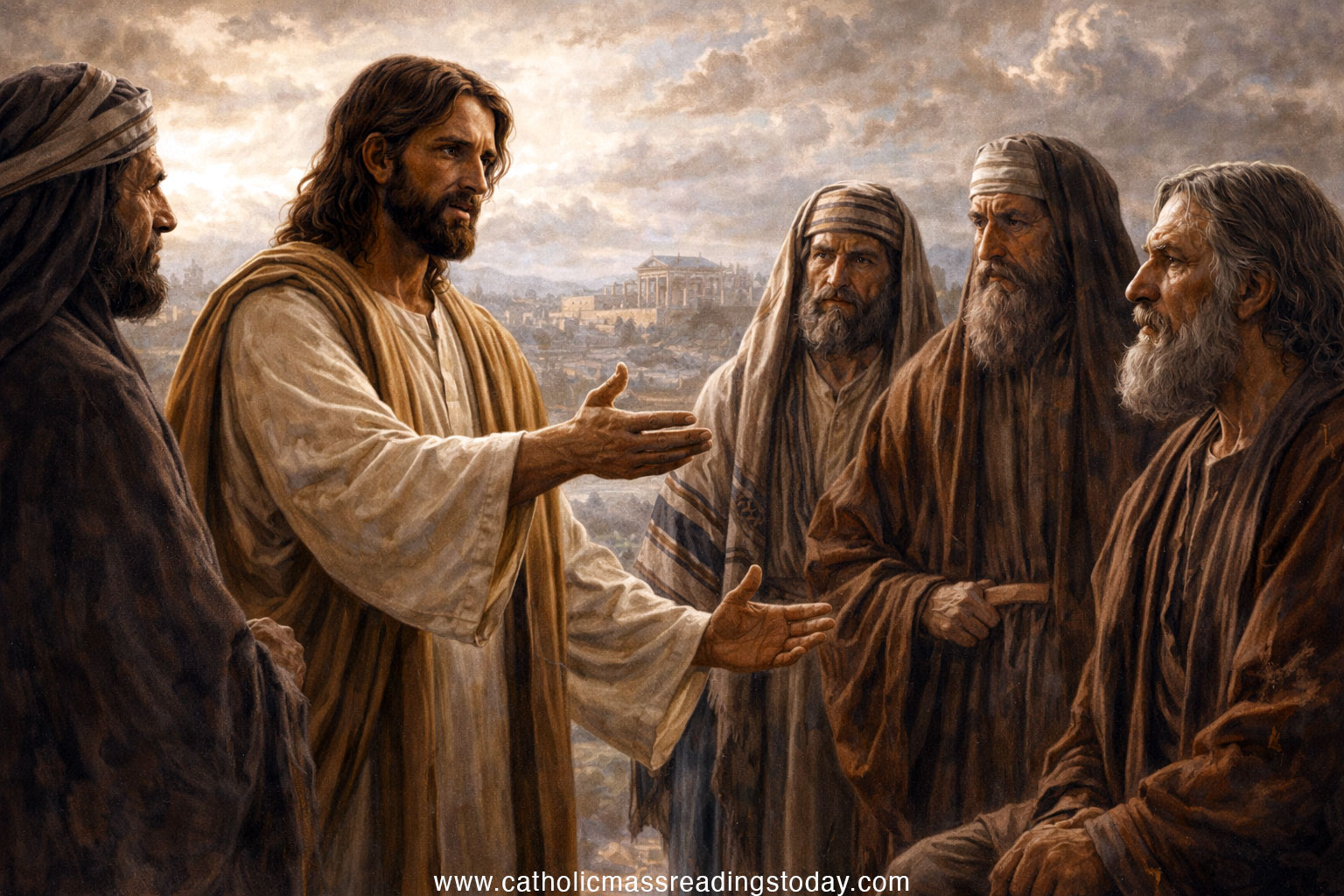 A reading from the holy Gospel according to John (JOHN 5: 17 - 30)