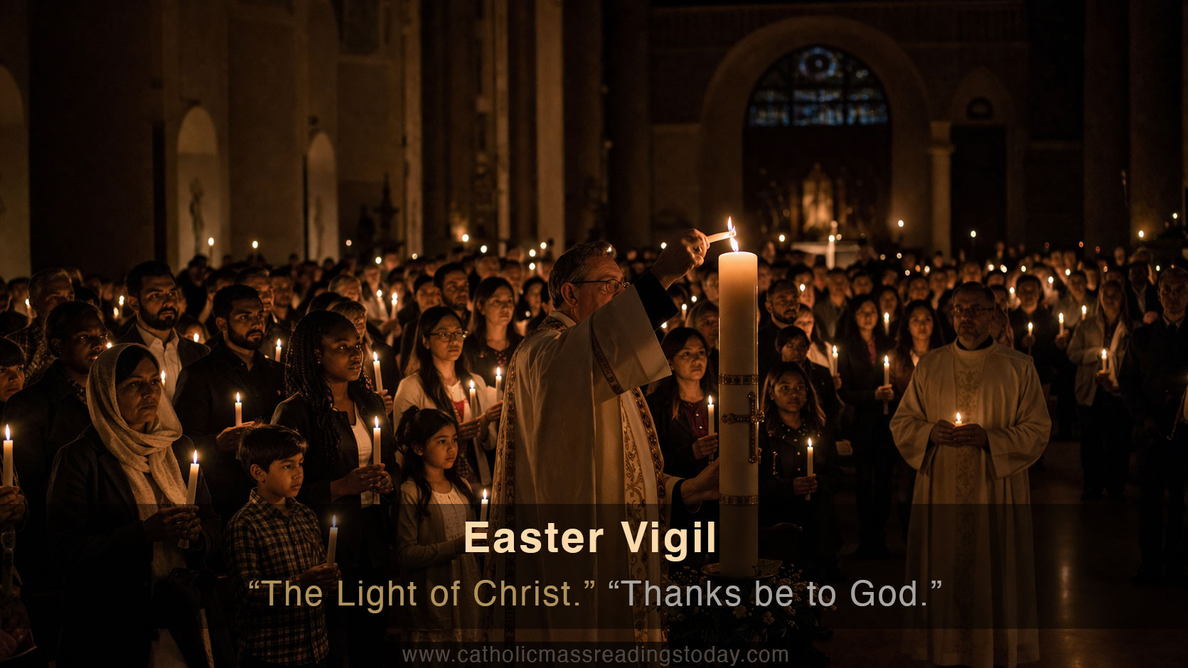 Easter Vigil: The Night the Church Waits… and Then Rejoices