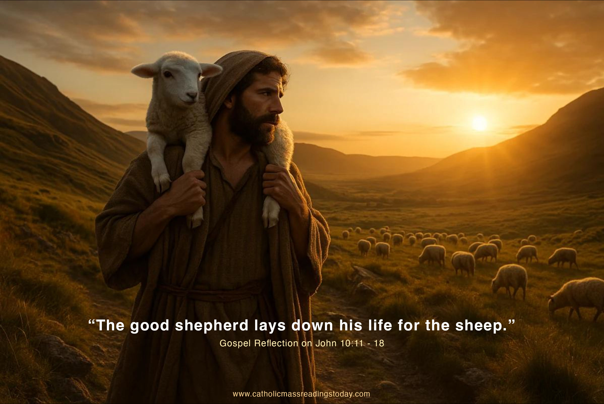 Gospel Reflection on John 10:11 - 18