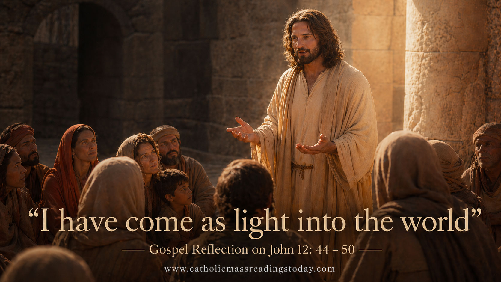 Gospel Reflection on John 12: 44 – 50