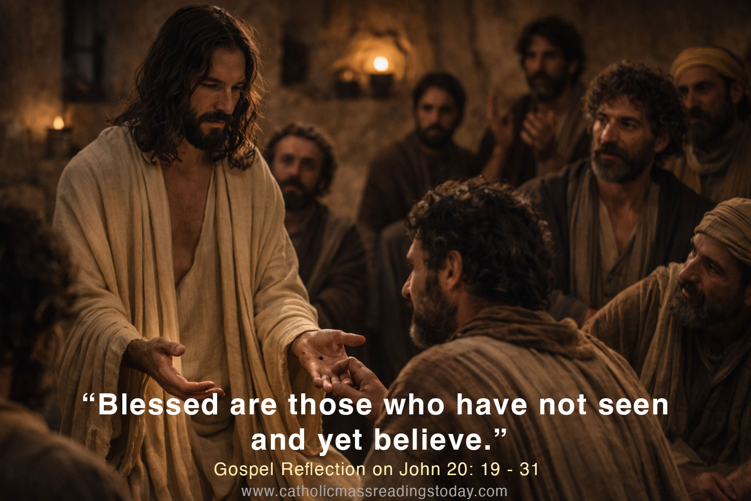 Gospel Reflection on John 20: 19 - 31