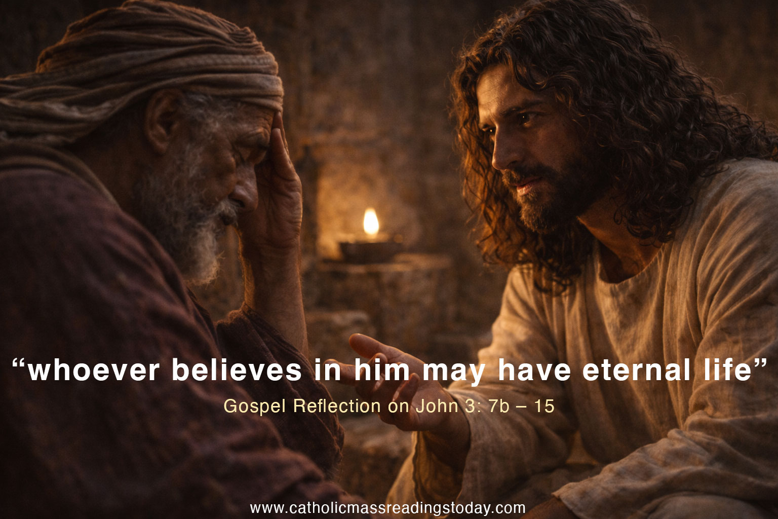 Gospel Reflection on John 3: 7b – 15