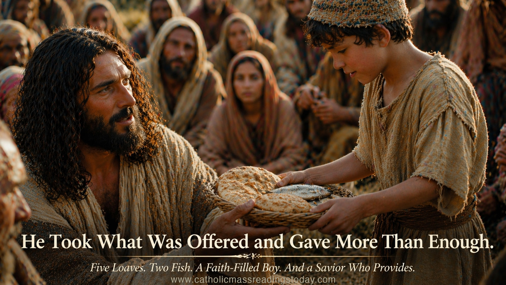 Gospel Reflection on John 6: 1 - 15