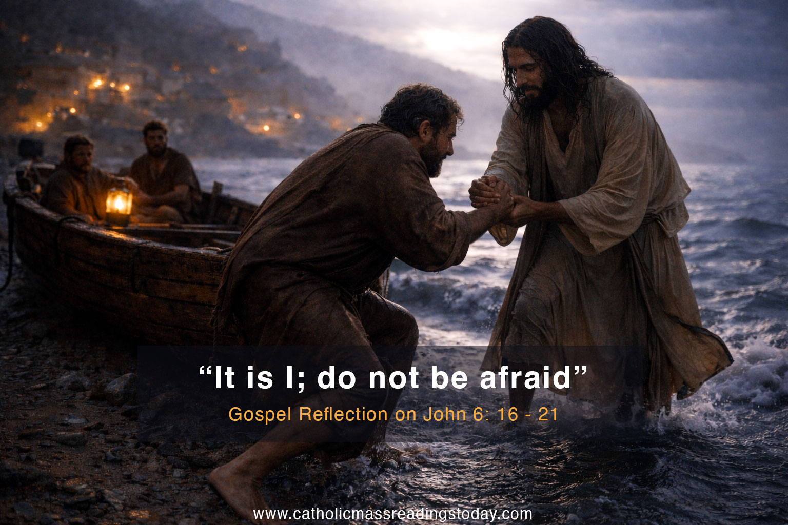 Gospel Reflection on John 6: 16 - 21