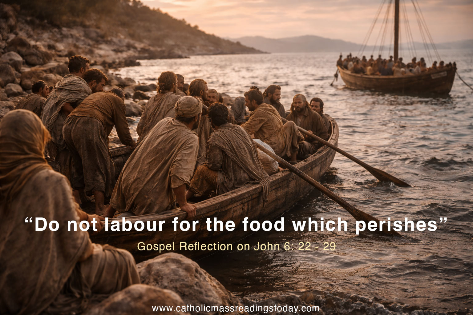 Gospel Reflection on John 6: 22 - 29