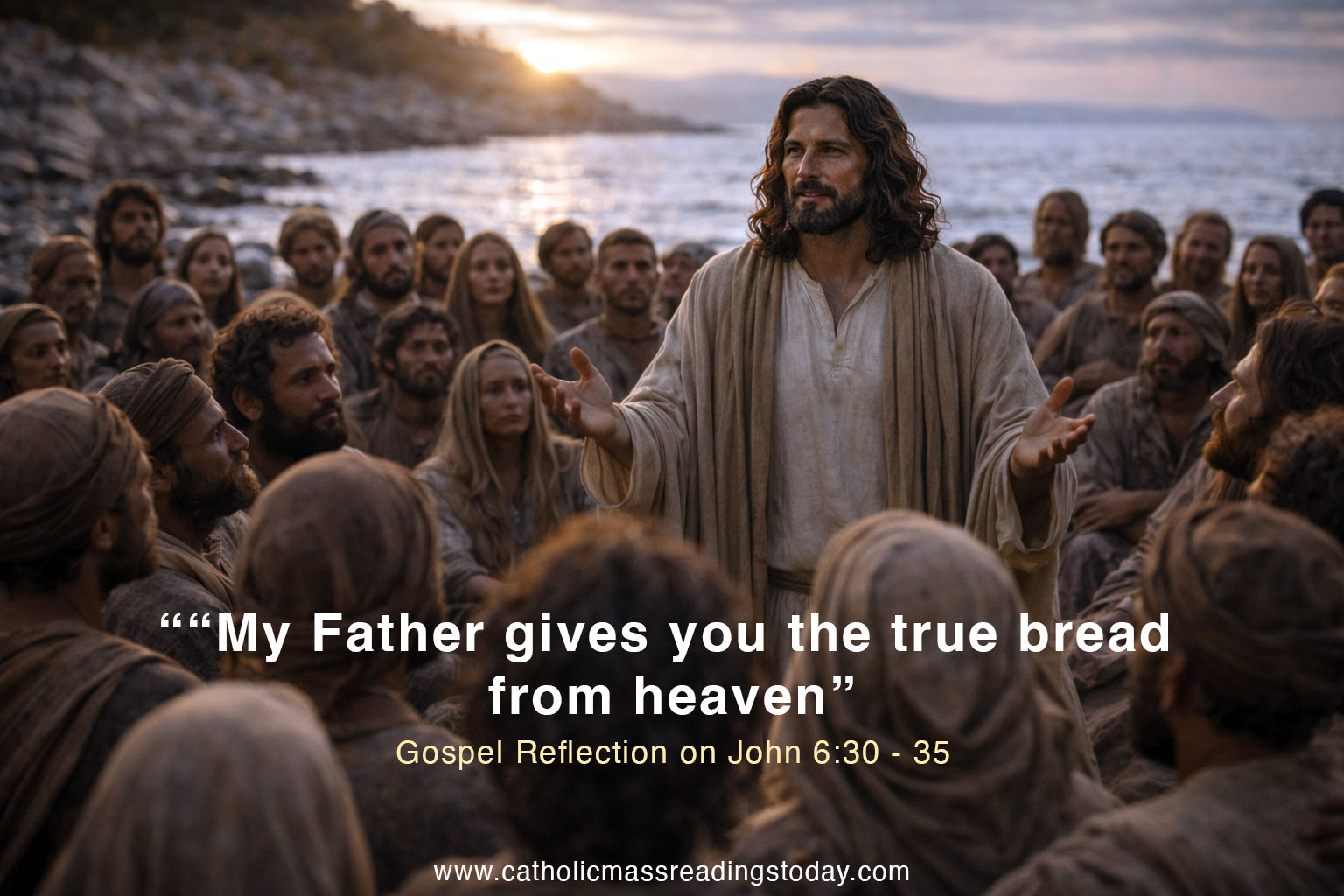 Gospel Reflection on John 6:30 - 35