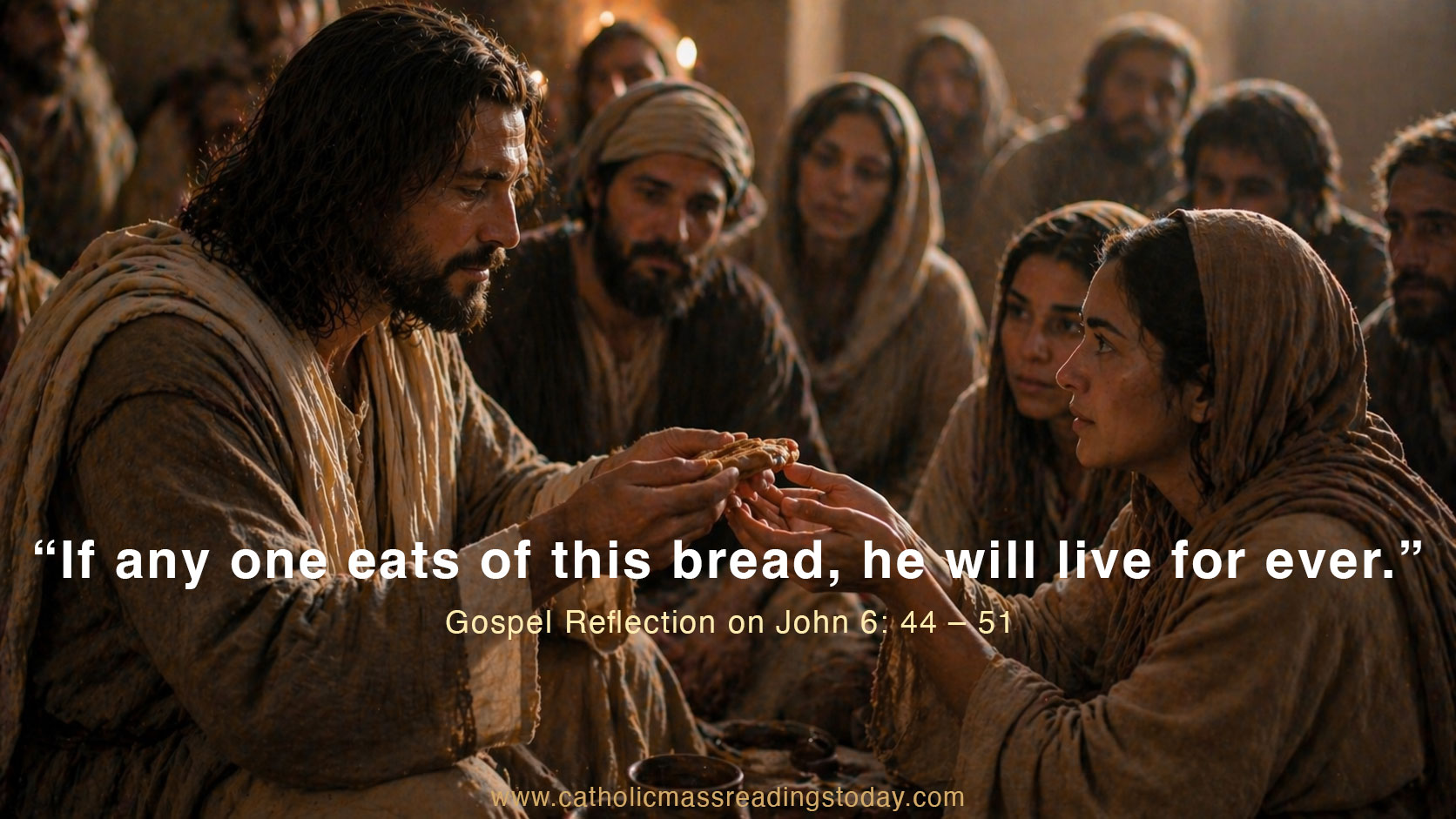 Gospel Reflection on John 6: 44 – 51