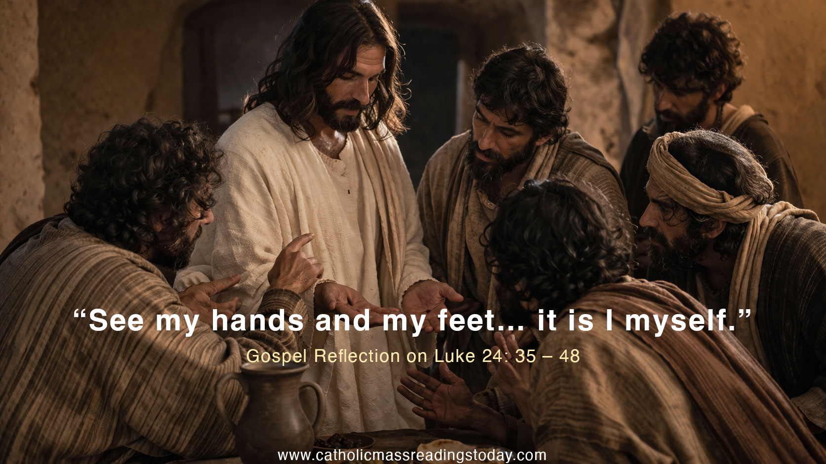 Gospel Reflection on Luke 24: 35 – 48