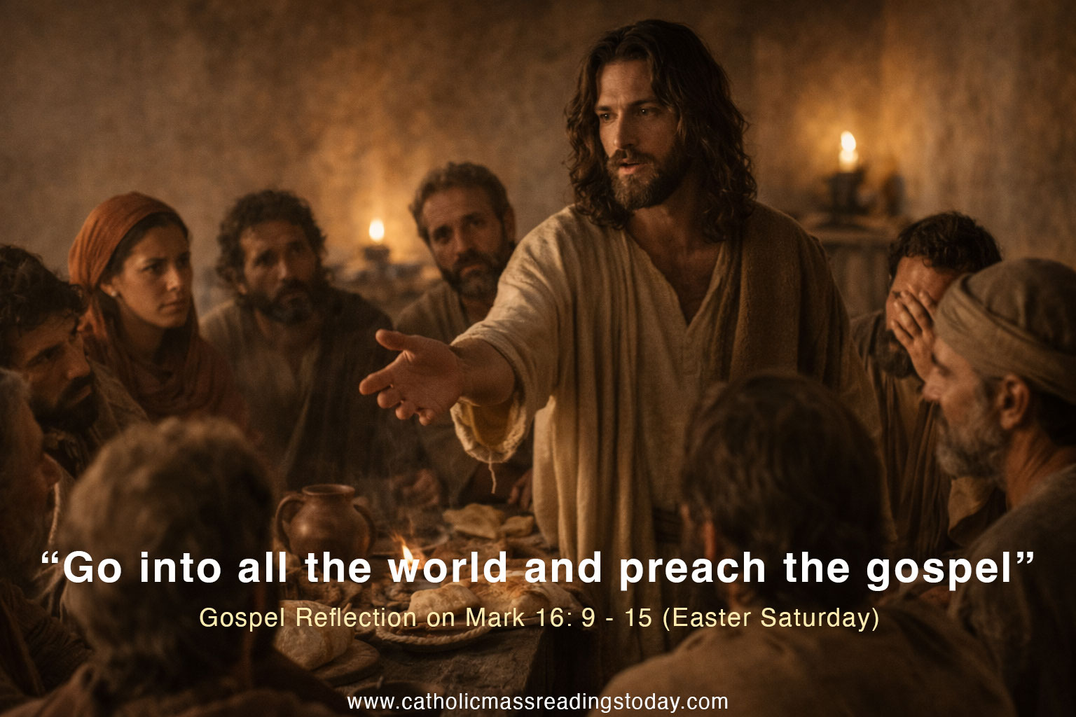 Gospel Reflection on Mark 16: 9 - 15 (Easter Saturday)