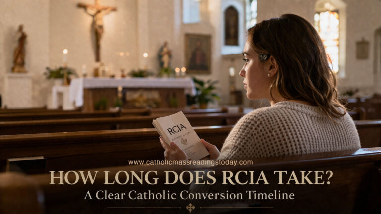 How Long Does RCIA Take? A Realistic Catholic Conversion Timeline Explained