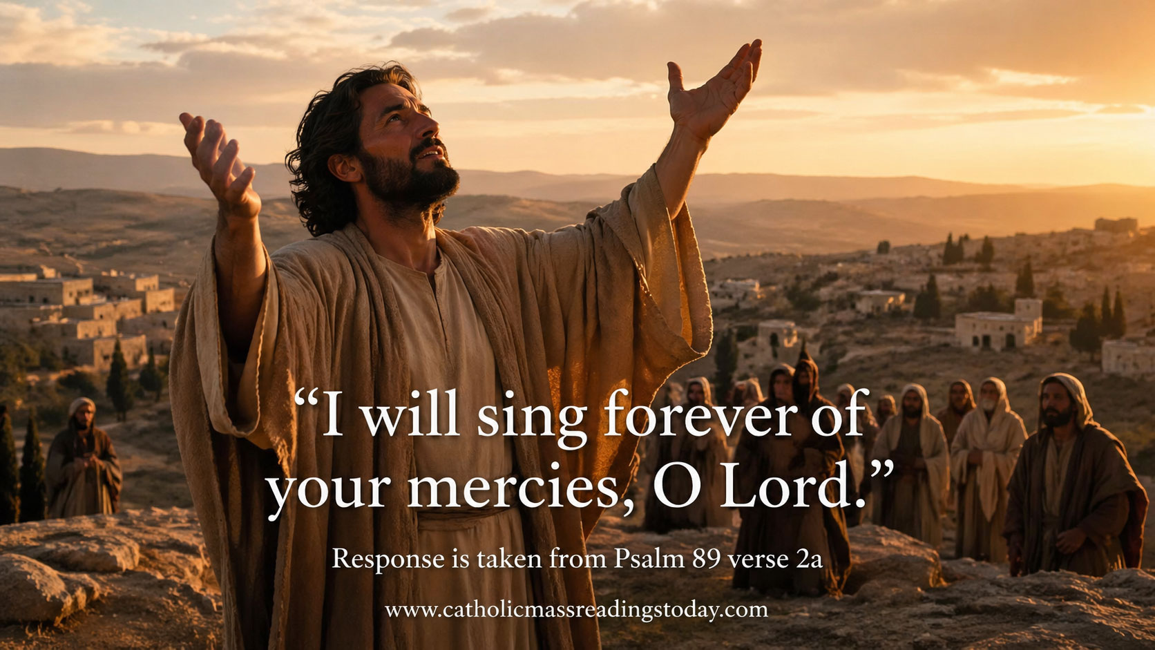 I will sing forever of your mercies O Lord