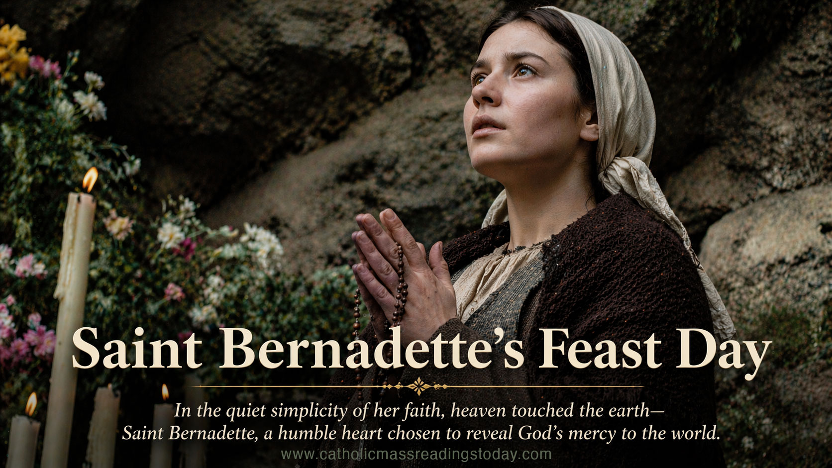 Saint Bernadette’s Feast Day