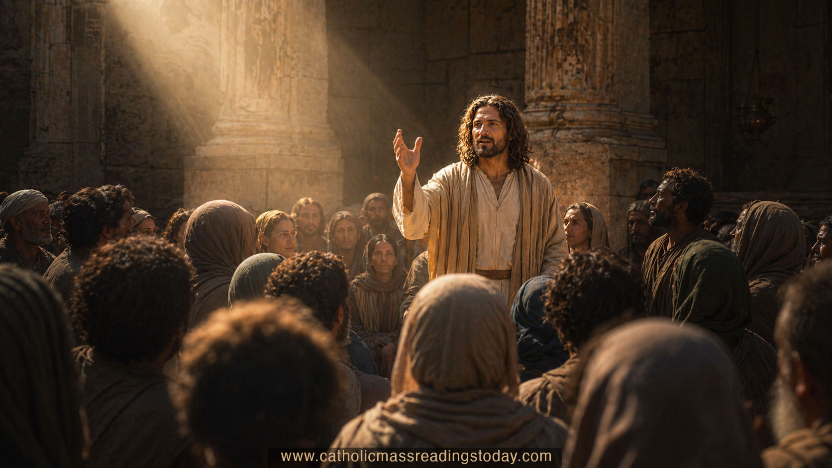 A reading from the holy Gospel according to John 12: 44 - 50