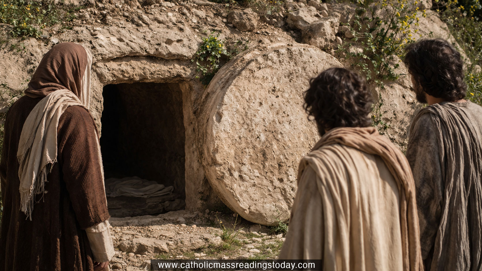 Easter Sunday - A reading from the holy Gospel according to John 20: 1 - 9