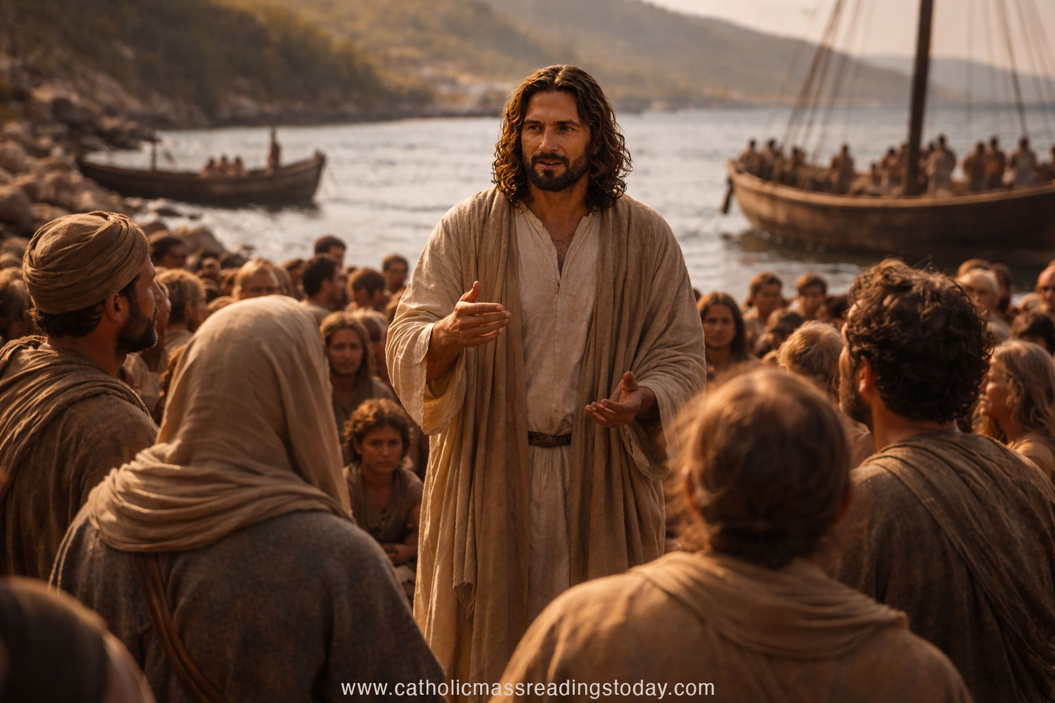 A reading from the holy Gospel according to John 6: 22 - 29