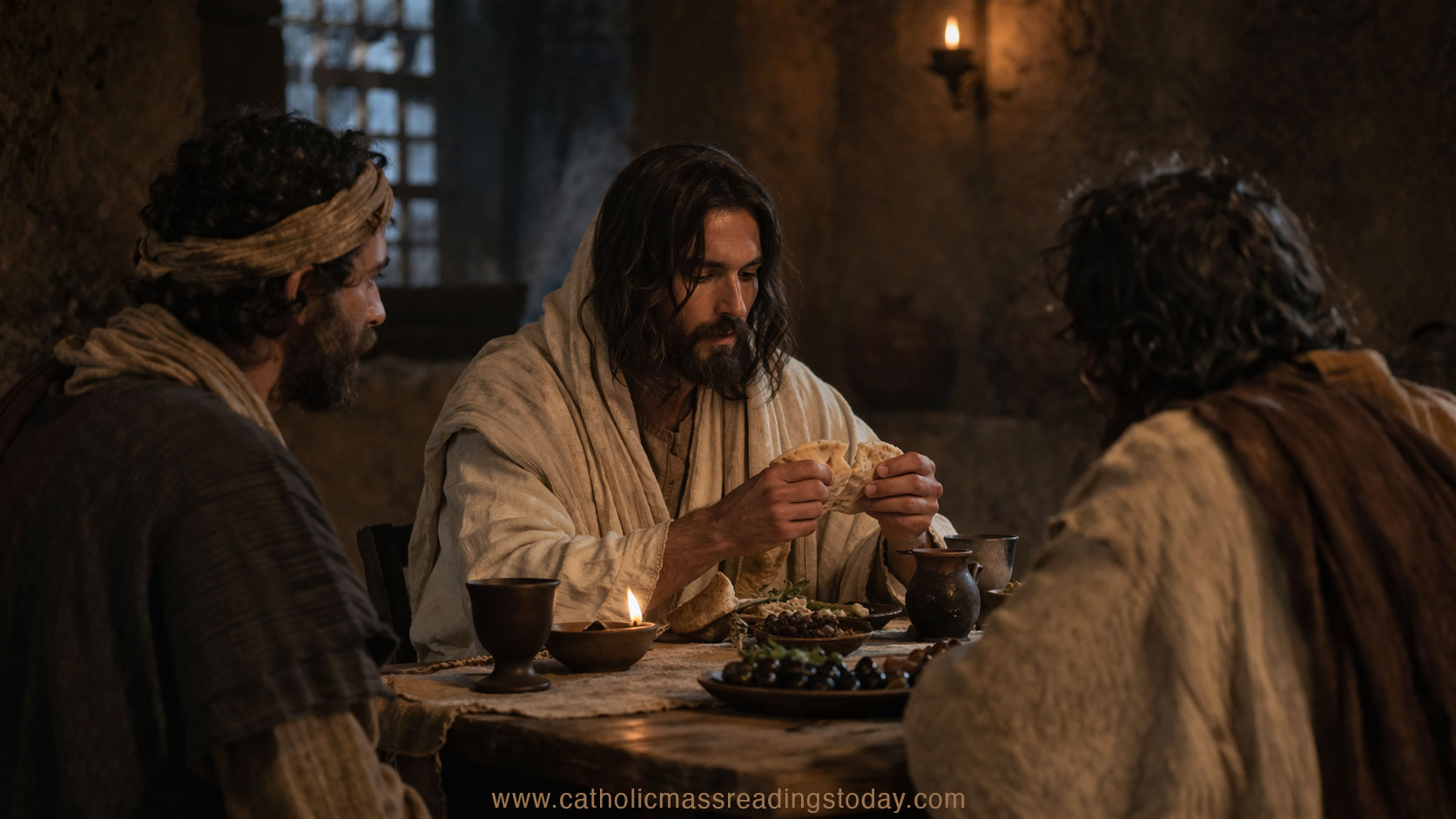 A reading from the holy Gospel according to Luke 24: 13 - 35