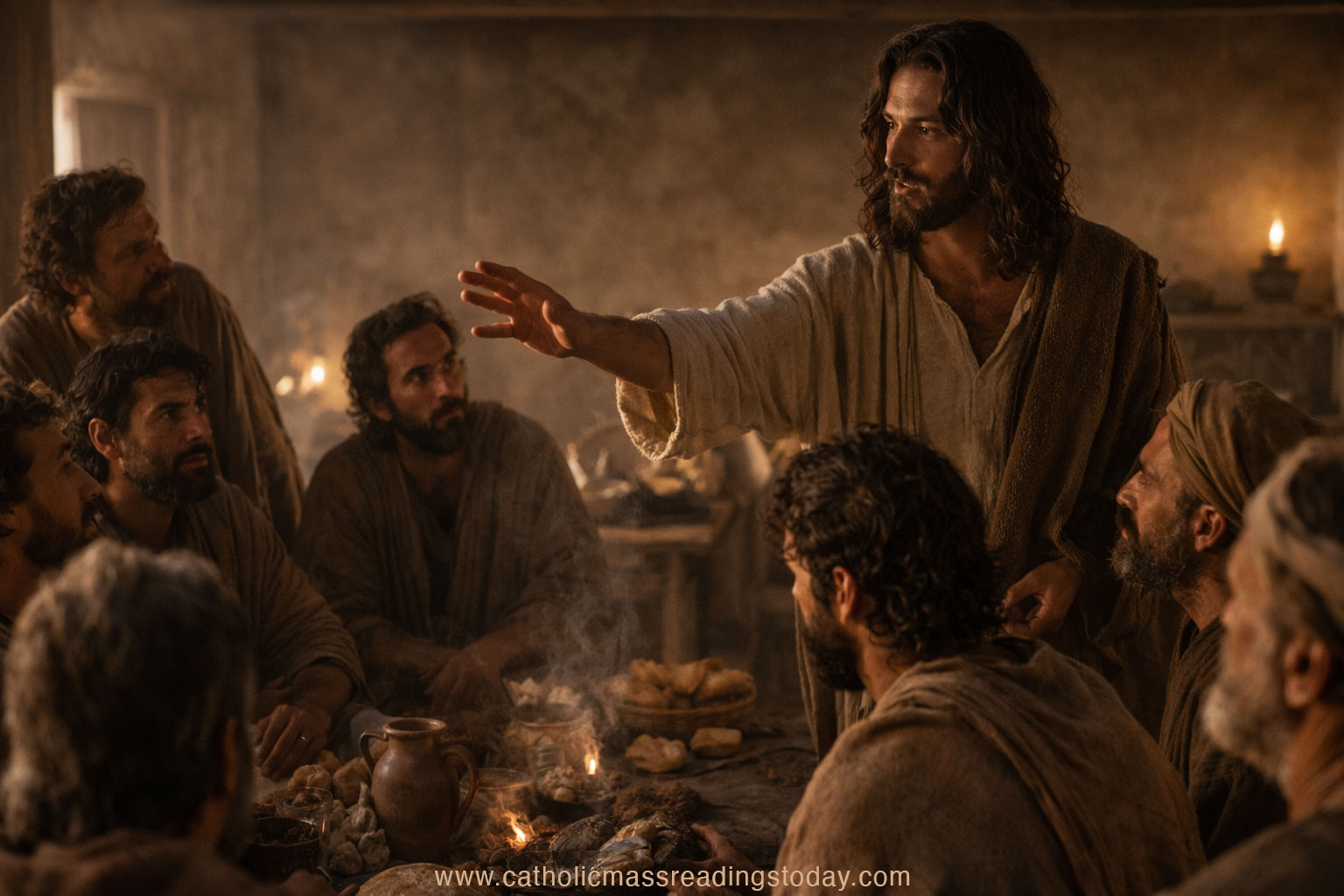 A reading from the holy Gospel according to Mark 16:9- 15