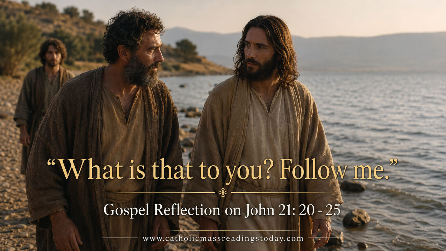Gospel Reflection on John 21: 20 - 25 - Catholic Mass Readings Today