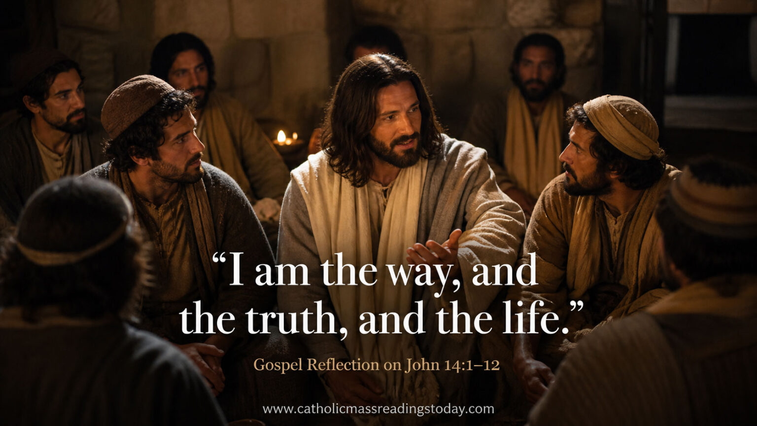 Gospel Reflection on John 14: 1 - 12 - Catholic Mass Readings Today
