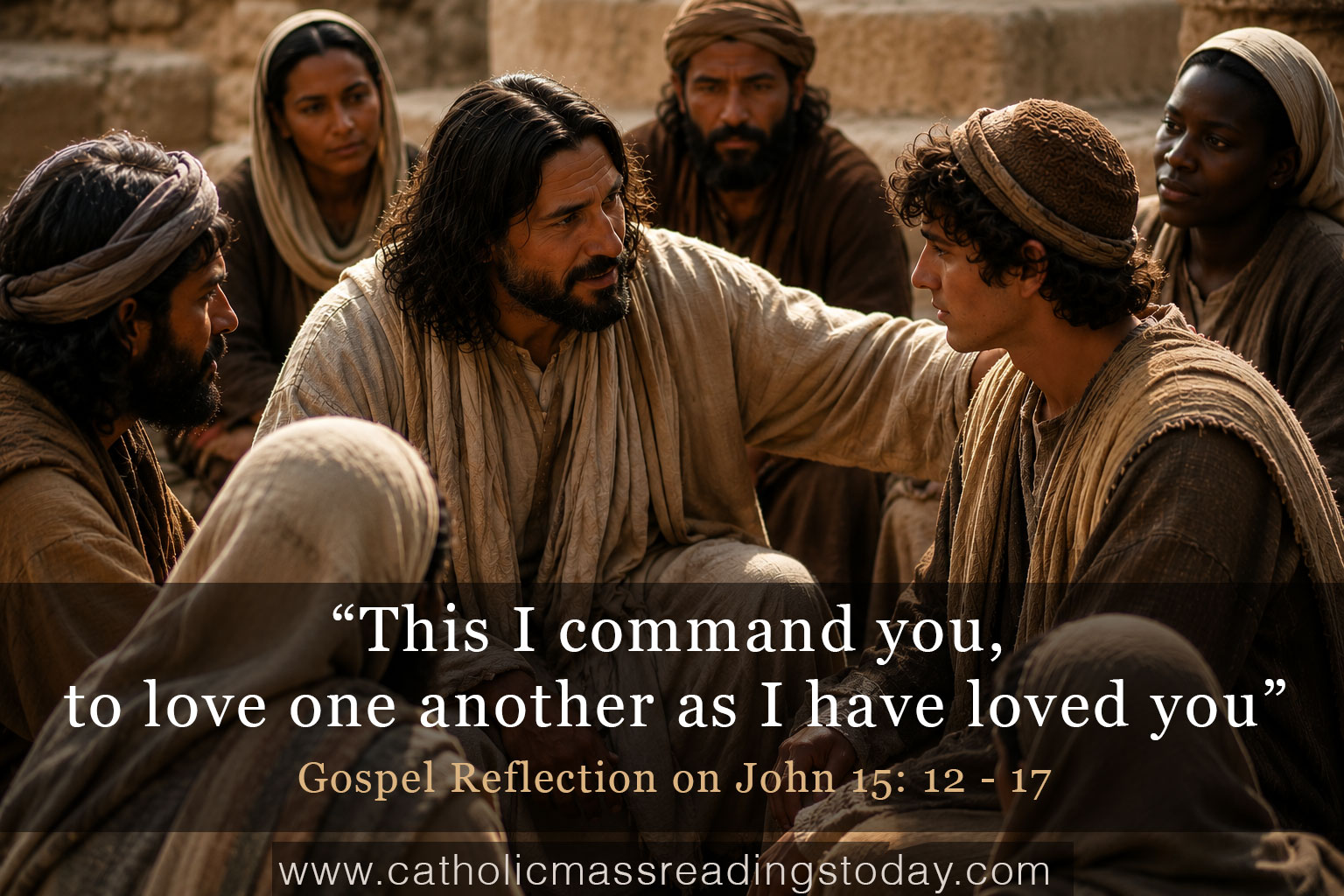 Gospel Reflection on John 15: 12 - 17