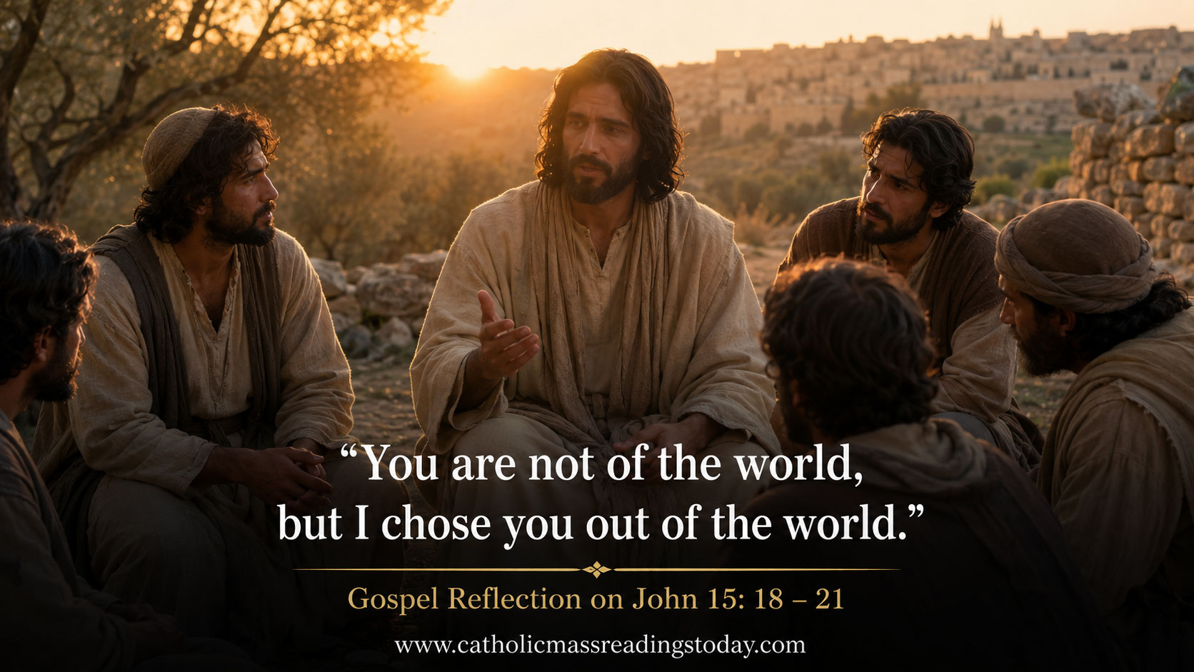 Gospel Reflection on John 15: 18 – 21