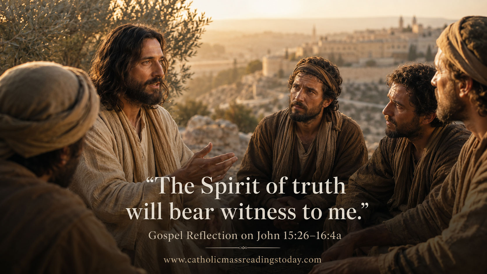 Gospel Reflection on John 15:26 - 16:4a