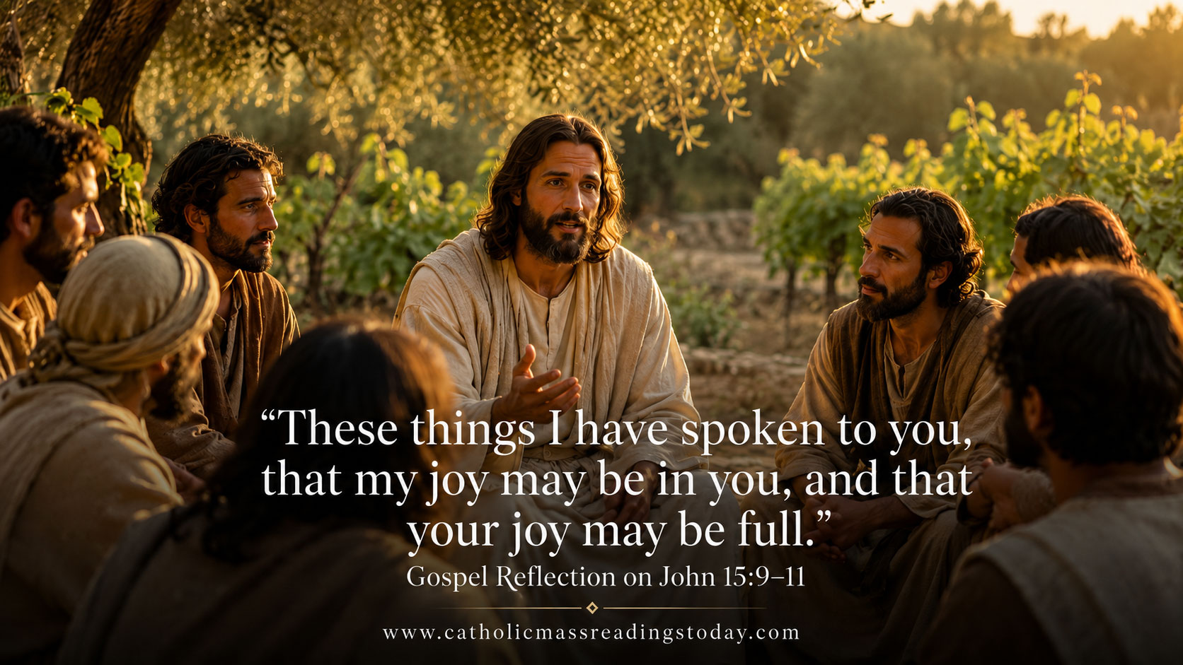 Gospel Reflection on John 15:9 - 11