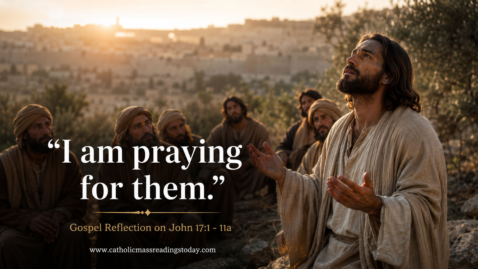 Gospel Reflection on John 17:1 - 11a