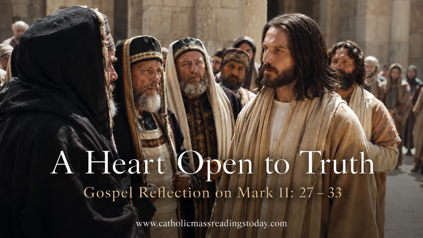 Gospel Reflection on Mark 11:27 - 33