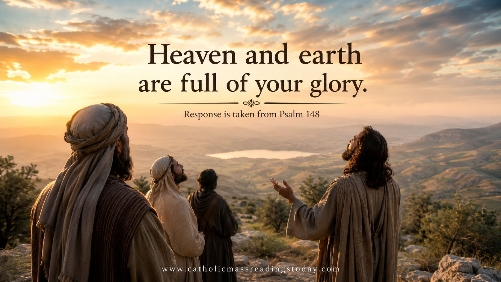 Heaven and earth are full of your glory