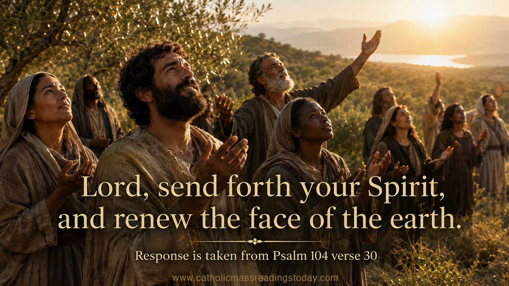 Lord, send forth your Spirit, and renew the face of the earth