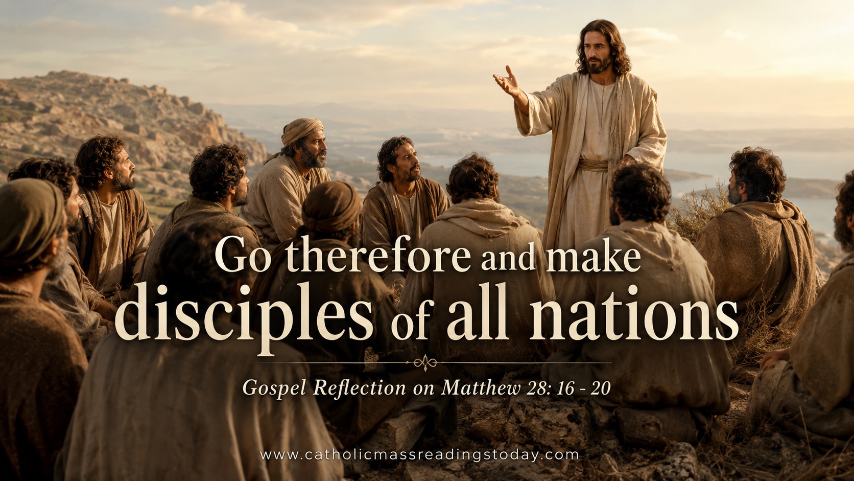 Gospel Reflection on Matthew 28:16 - 20